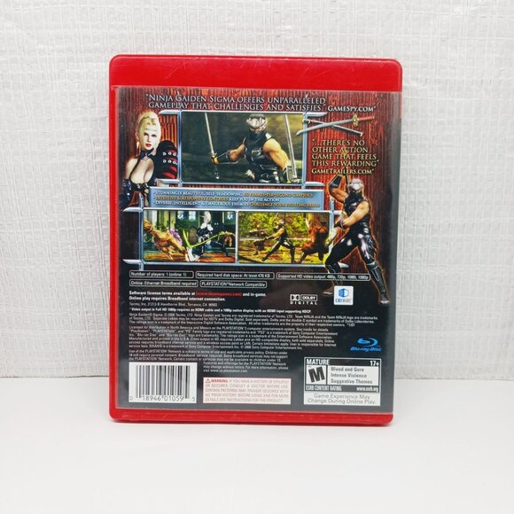 Ninja Gaiden Sigma, Playstation 3, PS3 Greatest Hits  Complete, tested and works - Picture 2 of 5